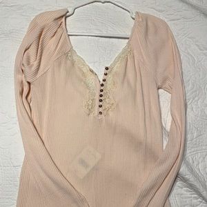 Free people lace top
